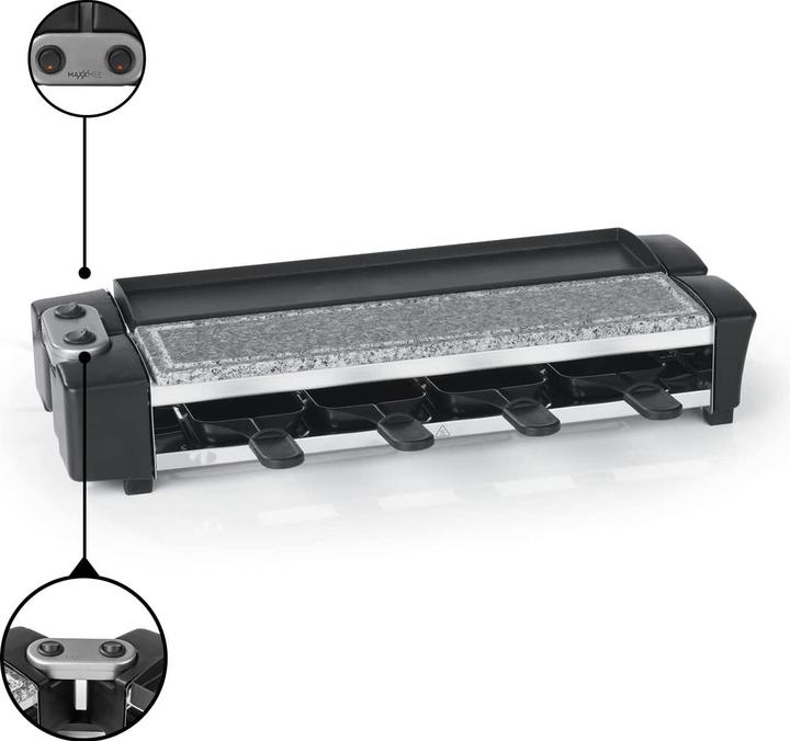 Actual product image Maxxmee Raclette oven for 8 people
