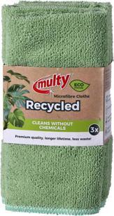 Actual product image Multy Multi-purpose recycled microfibre wipes 3 pieces ECO (3 pcs.)