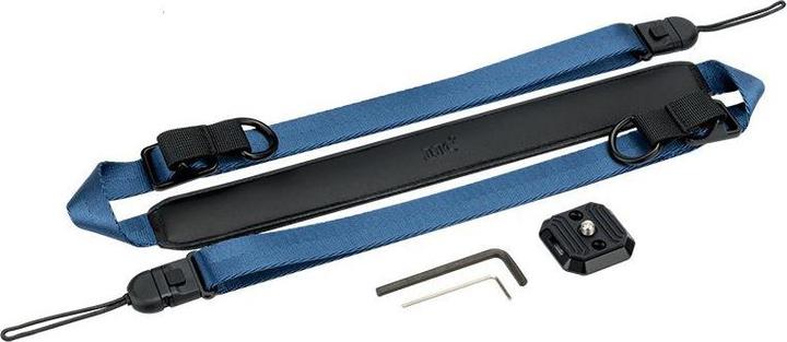 Actual product image JJC QRS M1 Deluxe Quick Release Sling Strap for Mirrorless Camera Blue