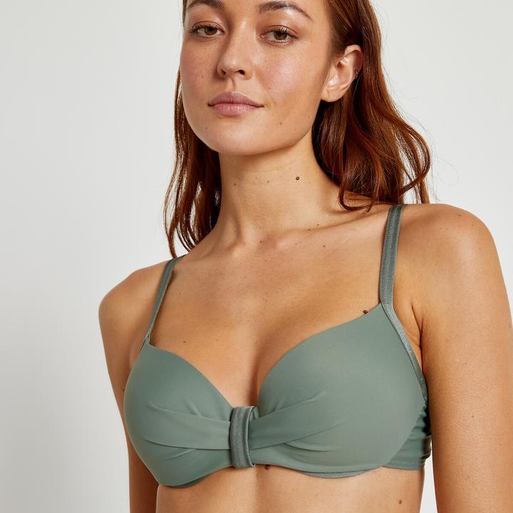 Image du produit La Redoute Collections Haut de bikini avec effet push-up (75)
