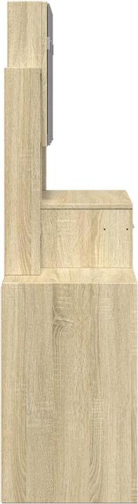 Image du produit VidaXL Coiffeuse avec armoire (80 x 35 x 132 cm)