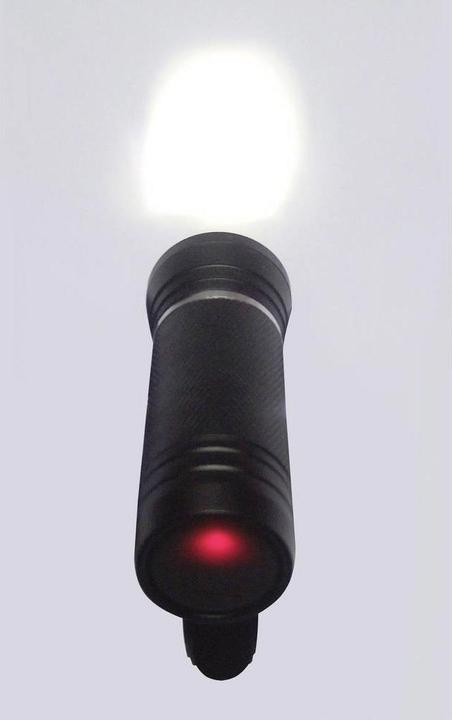 Produktbild Security Plus Fahrrad Scheinwerfer Alu (2in1) LED (30 lm)