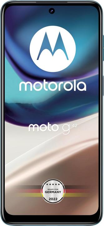 Actual product image Motorola Moto G42 (64 GB, Atlantic Green, 6.40", Dual SIM, 50 Mpx, 4G)