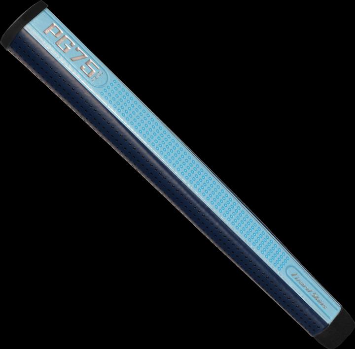 Actual product image Lizard Skins DSP Ultra Golf Grip - PG75 - Powder Blue/Navy Blue - 38.4 mm