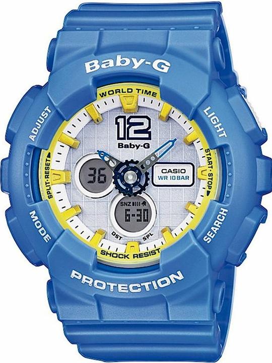 Immagine prodotto Baby-G Ba-120 (Orologio da polso analogico, Orologio digitale, Cronografo, 43 mm)