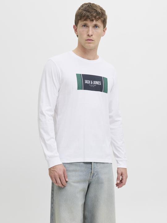 Actual product image Jack & Jones Logo Langarm-T-Shirt Langarm-T-Shirt (M)