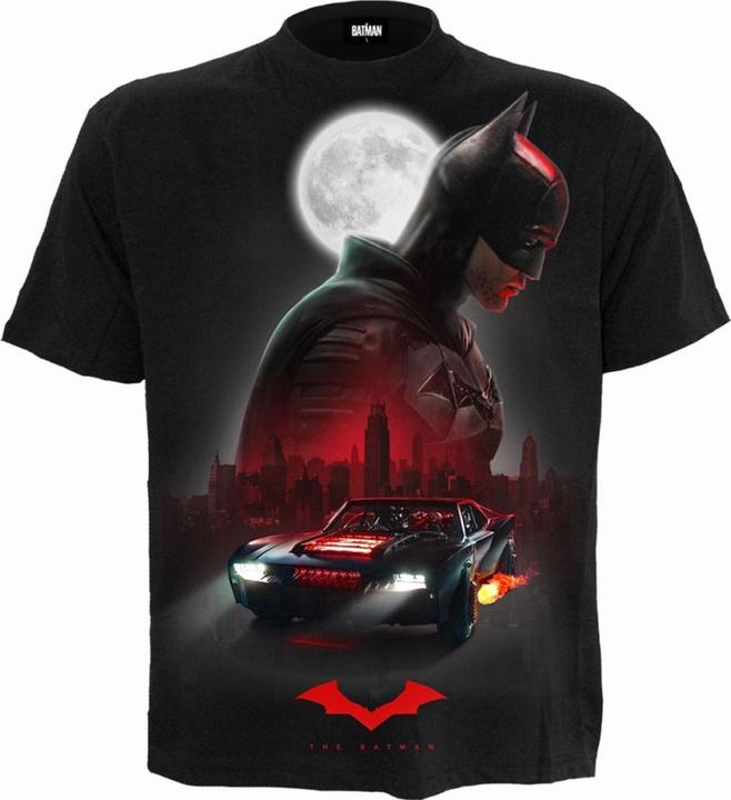 Immagine prodotto Batman Maglietta Batmobile Maniche Corte Adulto Unisex (S)