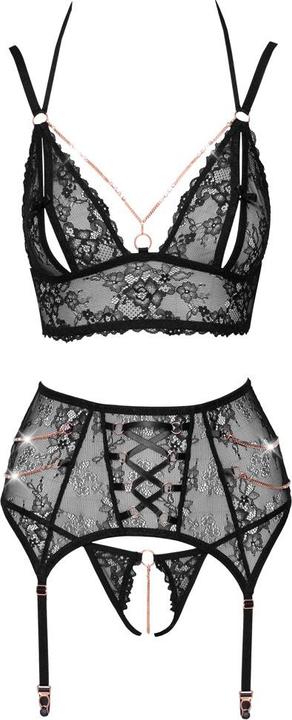 Productafbeelding Abierta Fina BH jarretel set M (M)