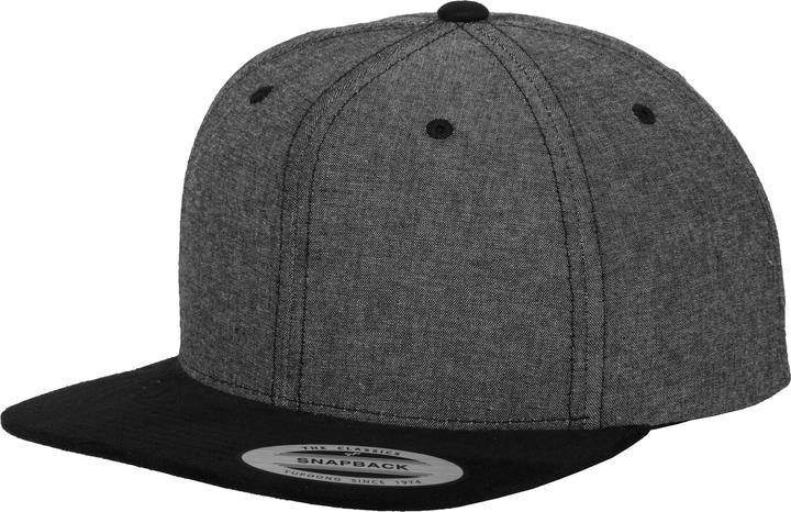 Produktbild Yupoong Flexfit Baseball Kappe ChambrayRauleder (One Size)