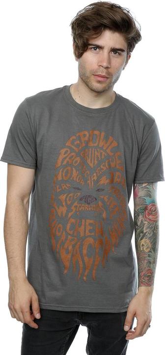 Image du produit Star Wars - T-shirt CHEWBACCA TEXT HEAD - Homme (XL)