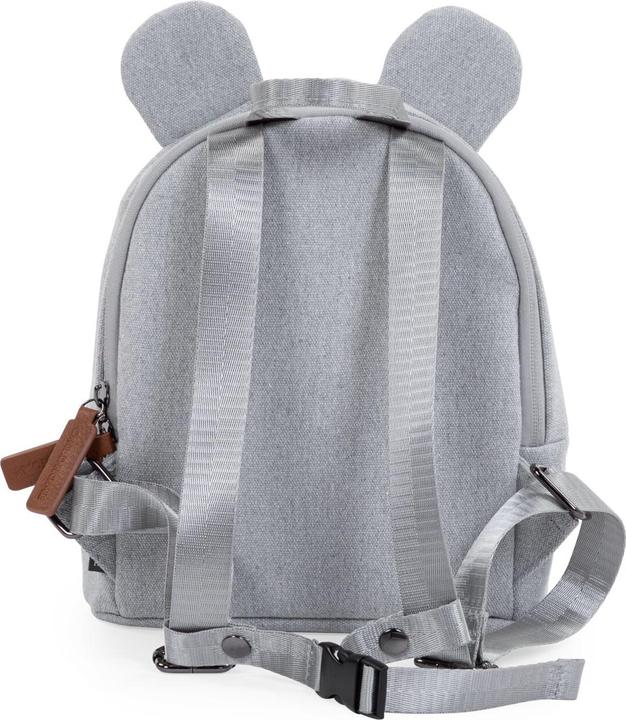 Actual product image Childhome Kinderrucksack "My First Bag" canvas grau