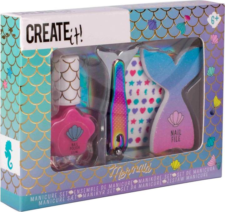 Actual product image Create It! Mermaid manicure set