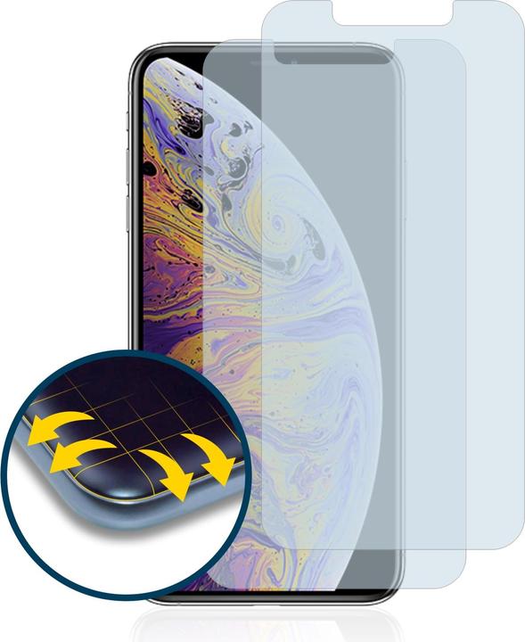 Image du produit BROTECT Full-Cover Protection (2 pièce(s), Apple iPhone XS Max)