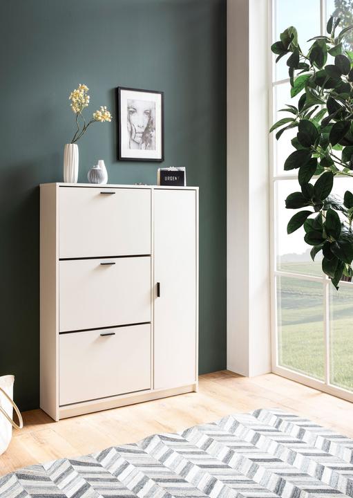 Actual product image Wohnling Weiss (90 x 24 x 120 cm)