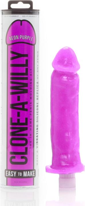 Actual product image Clone A Willy Neon Purple
