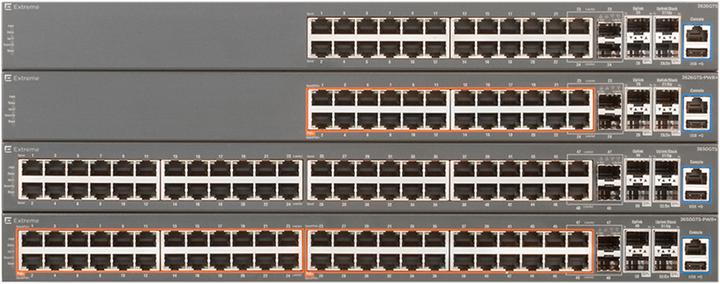 Image du produit Extreme Networks ERS3626GTS-PWR+ Sans cordon d'alimentation (30 Ports)