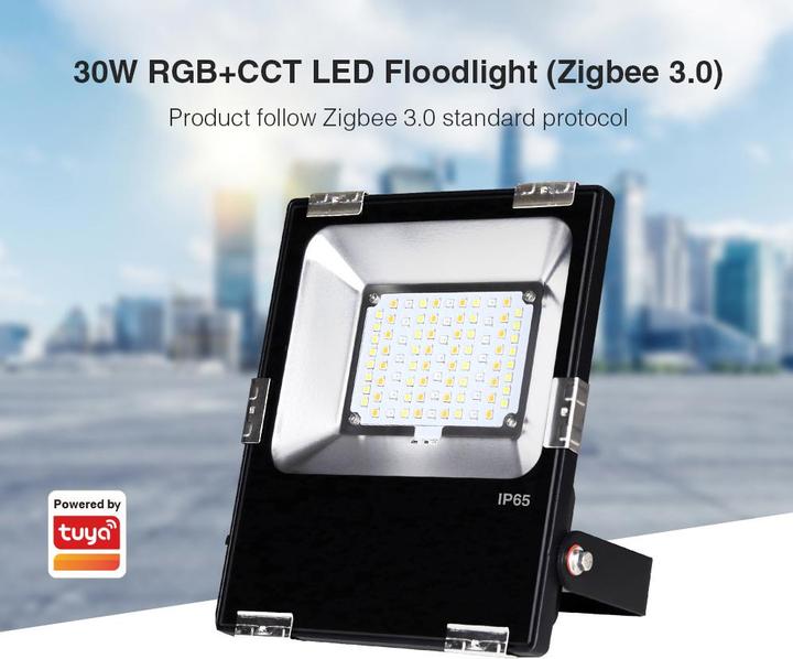Immagine prodotto Milight Proiettore LED professionale Zigbee 3.0 RGBW Radio 30W (3300 lm, IP65)