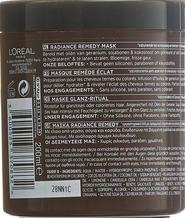 Produktbild L'Oréal Paris Geranium Radiance Remedy (200 ml)