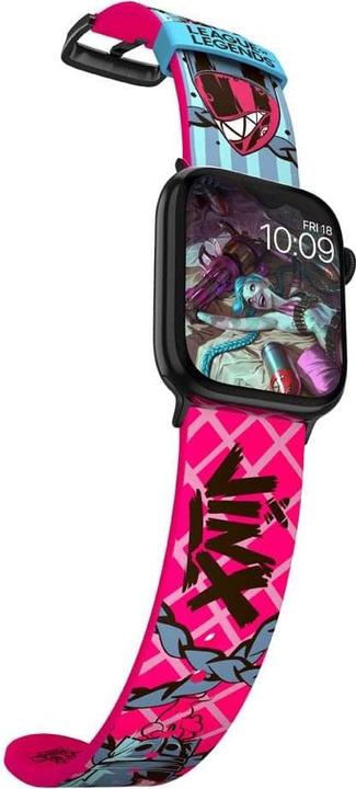 Image du produit Moby Fox League of Legends bracelet pour smartwatch Jinx (22 mm, Silicone, Acier inoxydable)