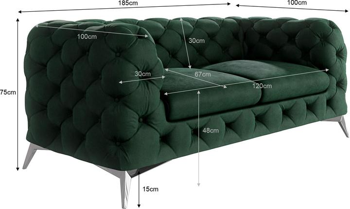 Actual product image Ropez Chelsea (2 person sofa)