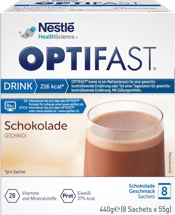 Produktbild Nestlé Health Science Optifast Home Drink Schoko (Schokolade, 1 x)