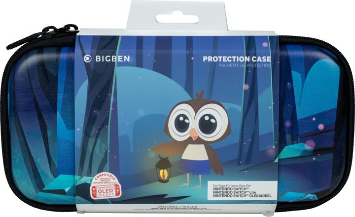 Bigben Case - Owl Design (Switch Lite, Switch OLED, Switch)