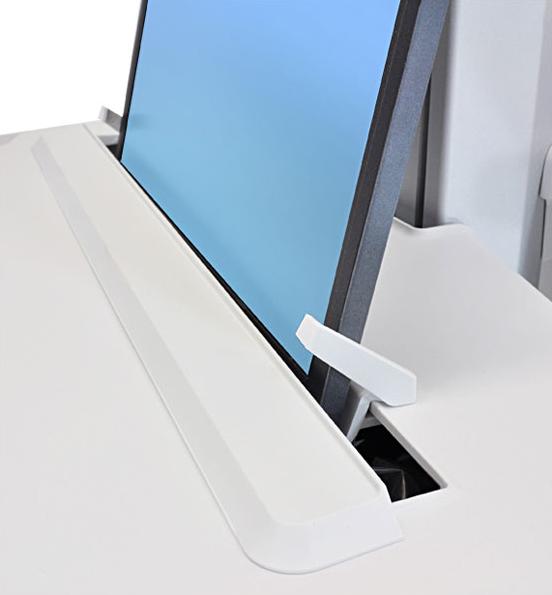 Immagine prodotto Ergotron Carrello per laptop EMR, StyleView, alimentato a LiFe, 17,3 pollici, regolabile