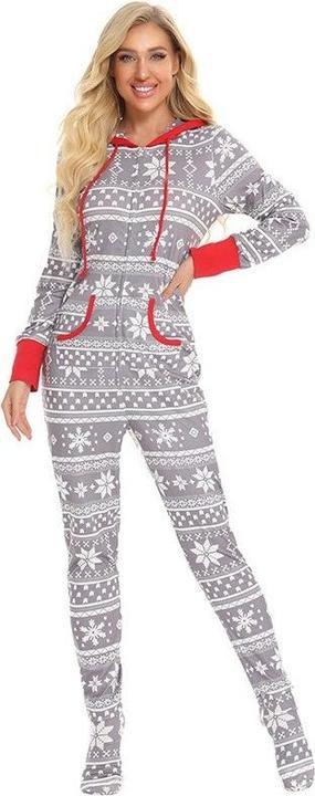Produktbild Esmée Damen Weihnachts Pyjama Overall Gr. M (M)