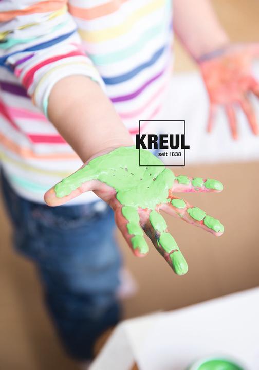 Produktbild Mucki Fingerfarbe (Schwarz, 750 ml)