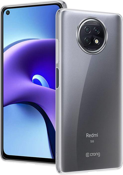 Productafbeelding Crong Crystal Slim Cover - Xiaomi Redmi Note 9T Hoesje (Transparant) (Xiaomi Redmi Note 9T)