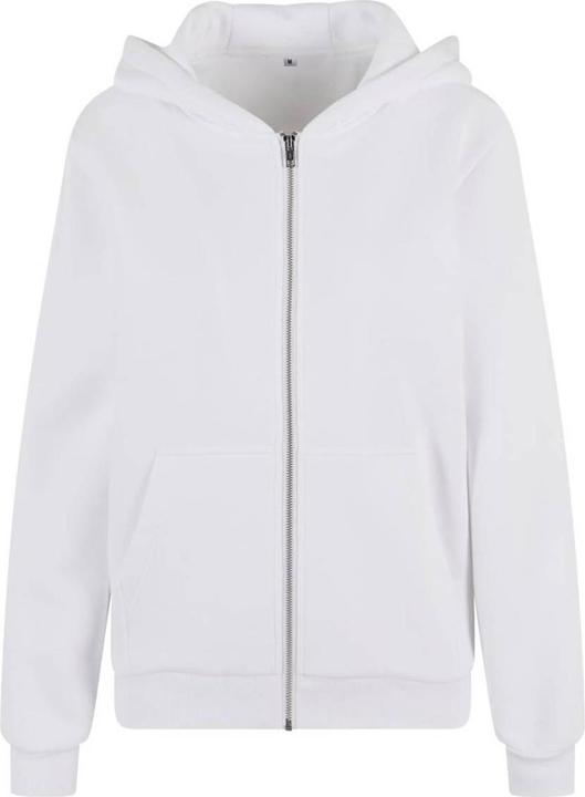 Build Your Brand Hoodie mit durchgehendem Reissverschluss