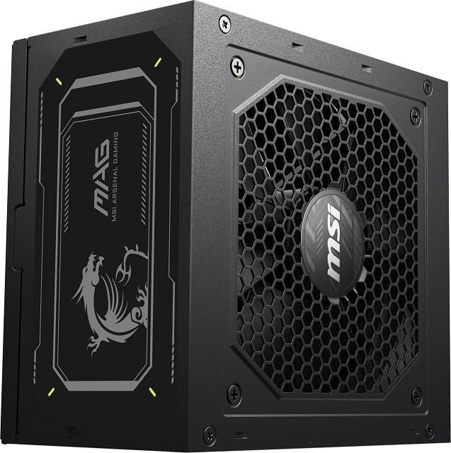 Produktbild MSI MAG A850GL 850W PCIE5 II 80+ Gold Netzgerät (306-7ZP8D11-CE0) (850 W)