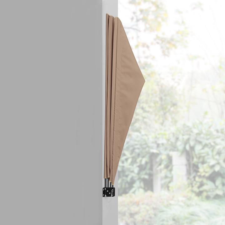 Produktbild Casa.Pro Wandklappschirm Zele 160x160 cm Beige (1.60 m)