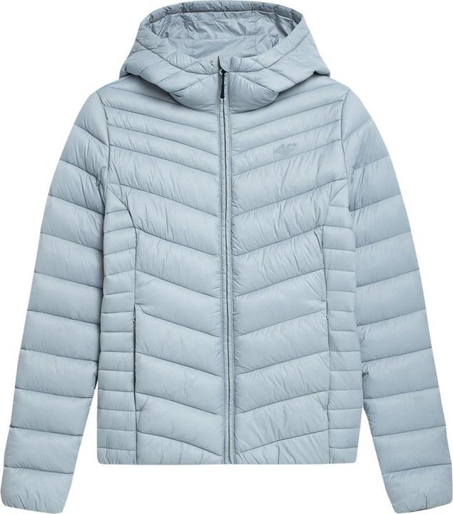 4F Damen Daunenjacke F095 Hellblau SS23TDJAF095 34S (L) (34)