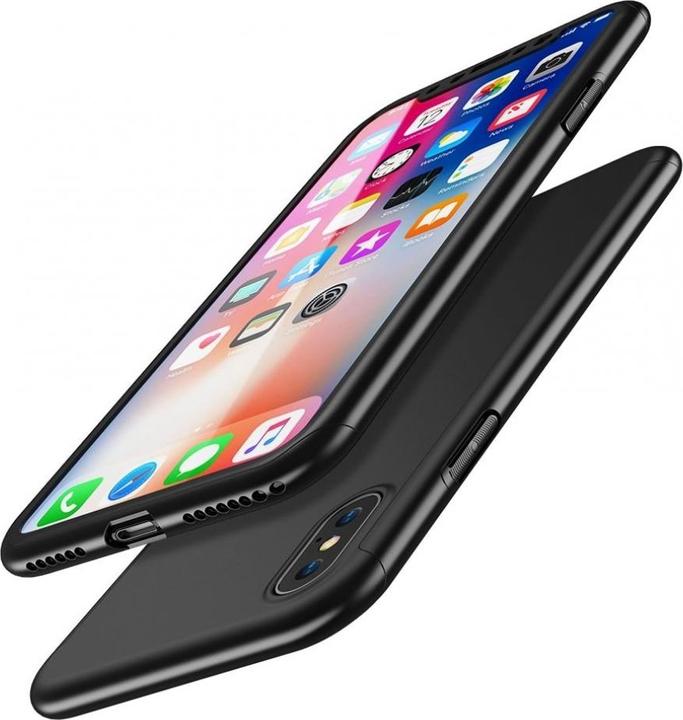 Actual product image Floveme 360 degree bulletproof glass case iPhone XS all-round protection (1 Piece, Apple iPhone XS)