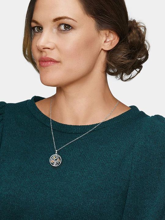 Immagine prodotto Engelsrufer Collana con cuore di fiore della vita (Argento 925, 42 - 50 cm)