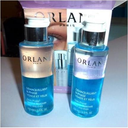 Actual product image Orlane Bi-Phase Makeup Remover for Face & Eyes 100ml 3.3oz (Make-up remover, 100 ml)