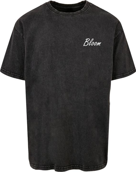 Actual product image Merchcode Flowers Bloom Acid Washed Heavy Oversized Tee - 117597 (4XL)