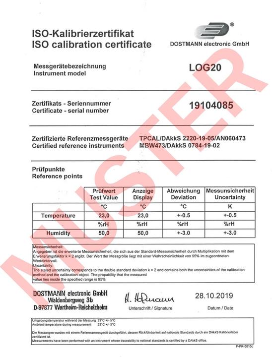 Nährwerte und Zutaten TFA MultiDatenlogger (Thermometer)