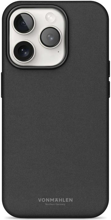 Produktbild Vonmählen Kunstleder-Case für iPhone 16 Pro Max schwarz (Apple iPhone 16 Pro Max)