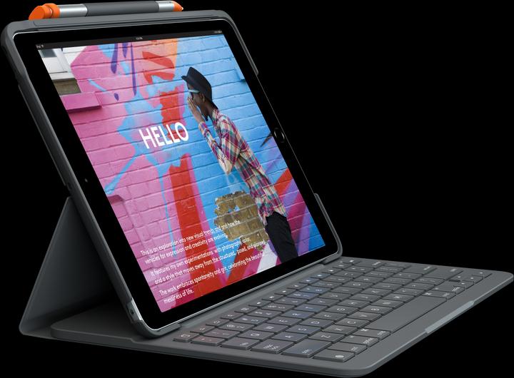 Logitech Slim Folio (CH, iPad 2021 (9. Gen), iPad 2019 (7. Gen), iPad 2020 (8. Gen))