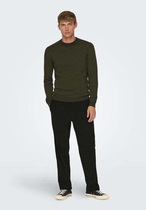 Actual product image Only & Sons ONSSINUS Locker geschnitten Hose mit weitem Beinschnitt Hose mit weitem Beinschnitt (XXL)
