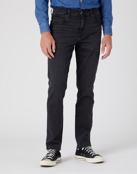Produktbild Wrangler Texas Slim Jeans Slim Fit black crow (W30/L34)