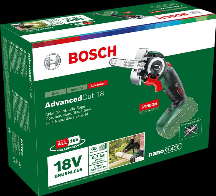 Actual product image Bosch Home & Garden AdvancedCut 18