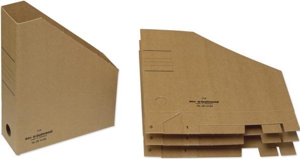 Bantex Magazine cardboard A4 brown spine 7.5cm - (25 pcs.) (A4)