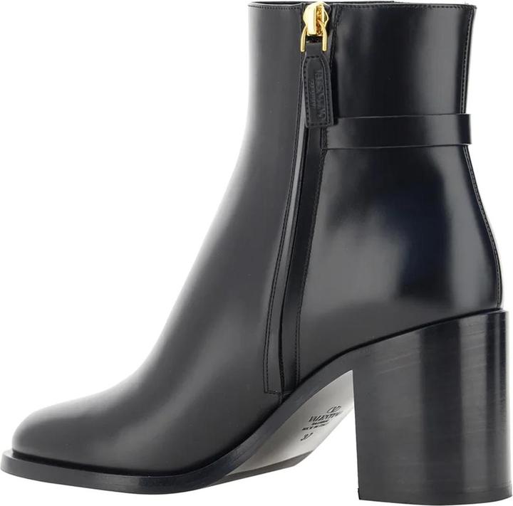 Image du produit Valentino Bottes à la cheville en cuir VLogo Garavani (36.5)