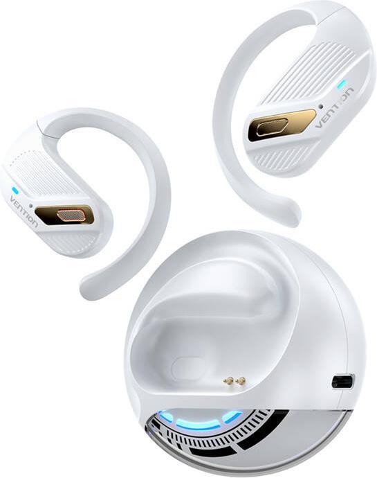 Actual product image Vention TWS OpenBeat O12 NBUB0 headphones (black) (30 h, Cable)