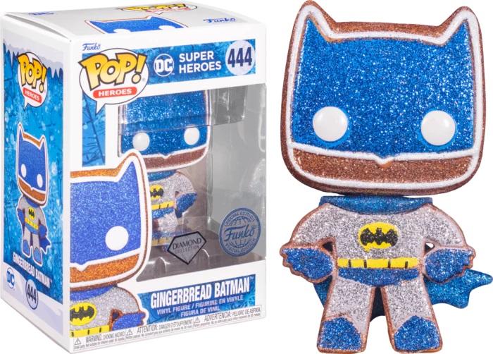 Produktbild Funko POP! DC Holiday Batman Gingerbread (GITD) (444) EXM