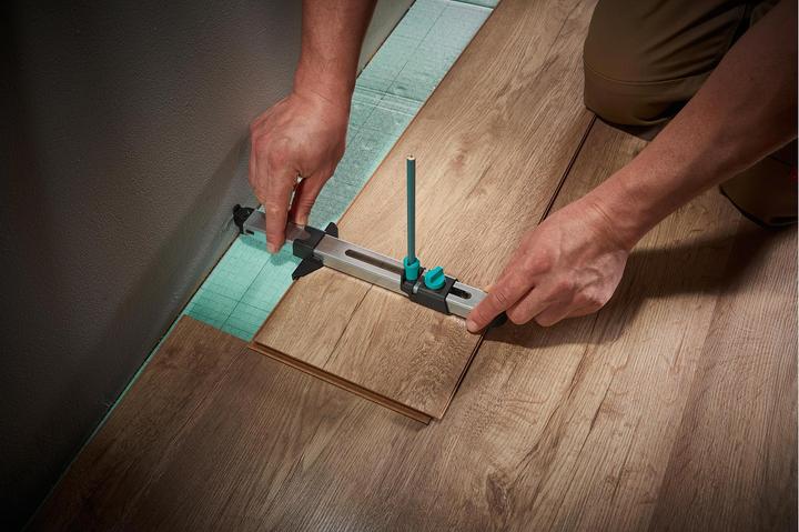 Actual product image wolfcraft wolfcraft 1 Laminat- / Designboden Einpass Set (Laying set)