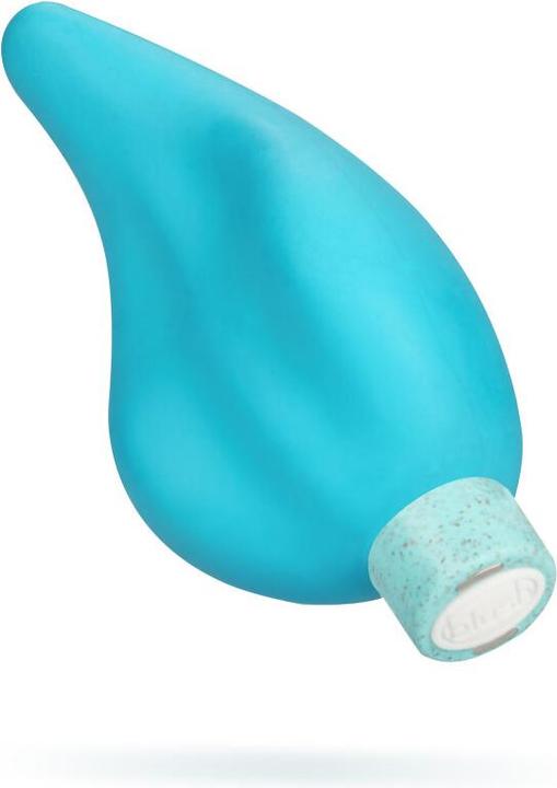 Actual product image Gaia Eco Caress Vibrator Aqua